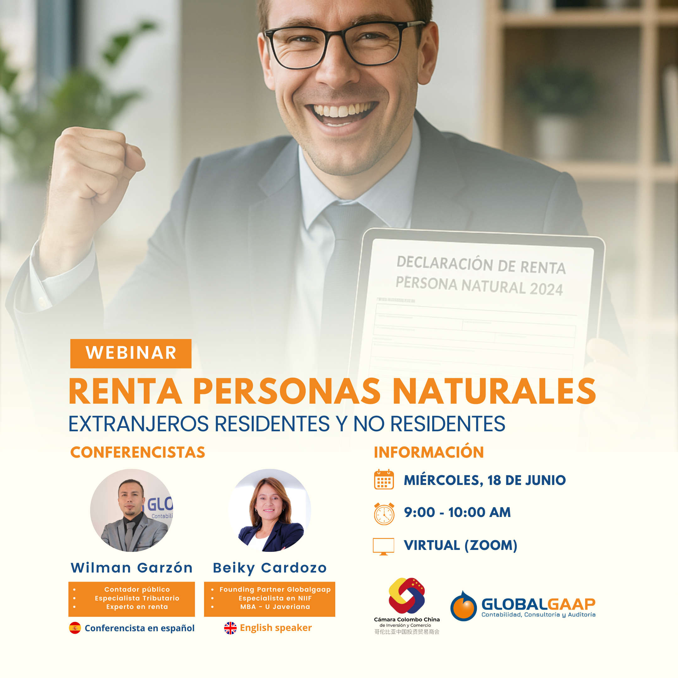 Renta persona natural CHINA